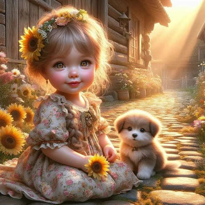 Little Girl | Diamond Painting