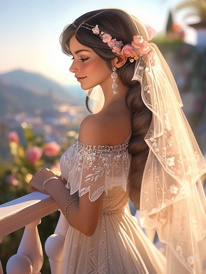 Beautiful Girl | Diamond Painting