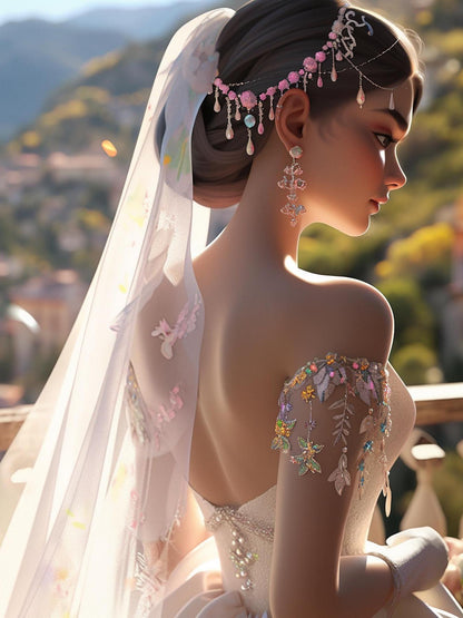 Beautiful Girl | Diamond Painting