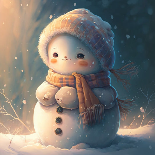 Snowman | Diamond Painting