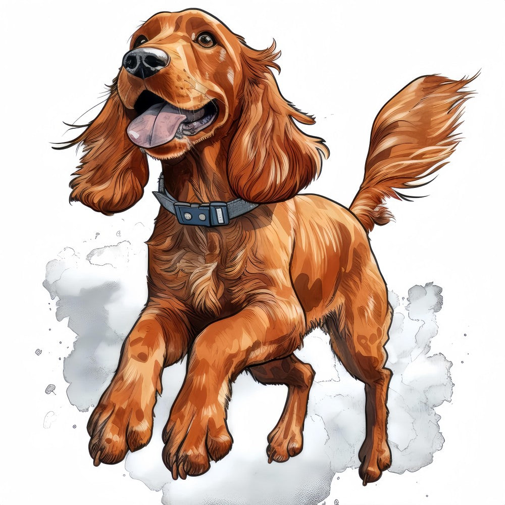 Irish Setter Dog | Diamond Painting