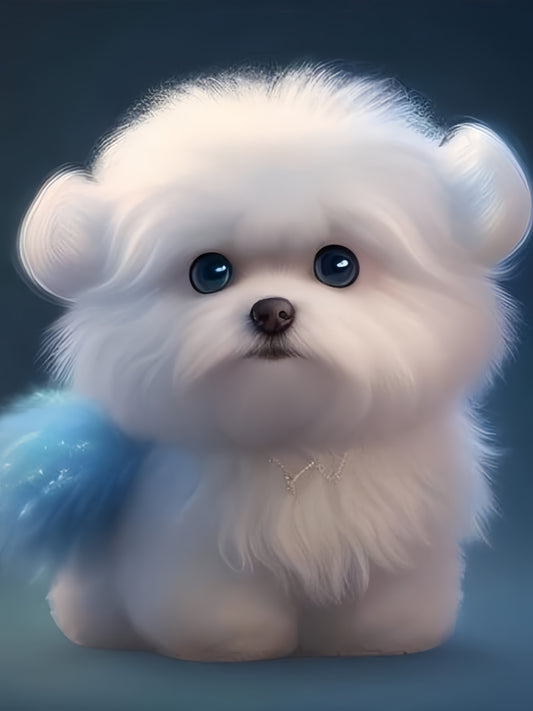 Maltese Dog | Diamond Painting