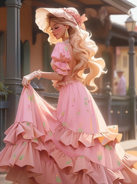 Beautiful Girl | Diamond Painting