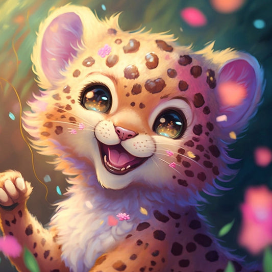 Leopard Cheetah | Diamond Painting