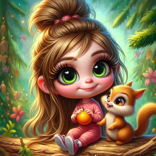 Little Girl | Diamond Painting