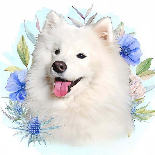 Samoyed Dog | Diamond Painting