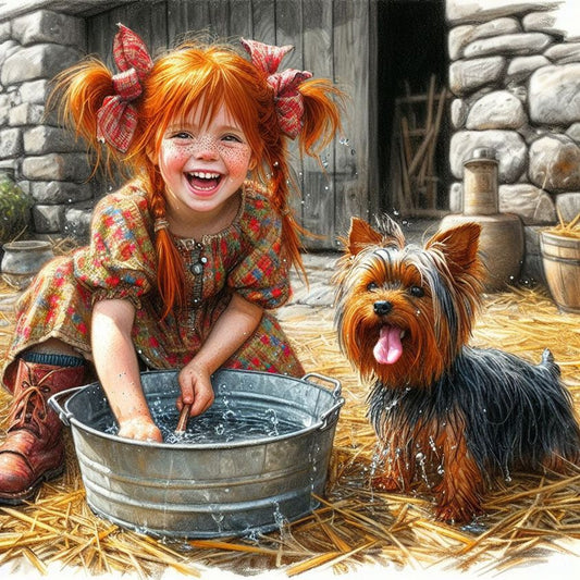 Dog Yorkie | Diamond Painting