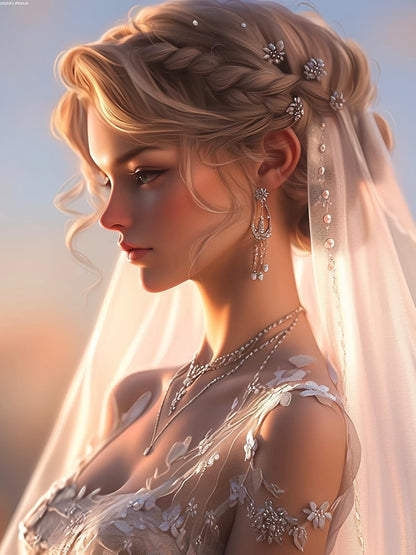 Beautiful Girl | Diamond Painting