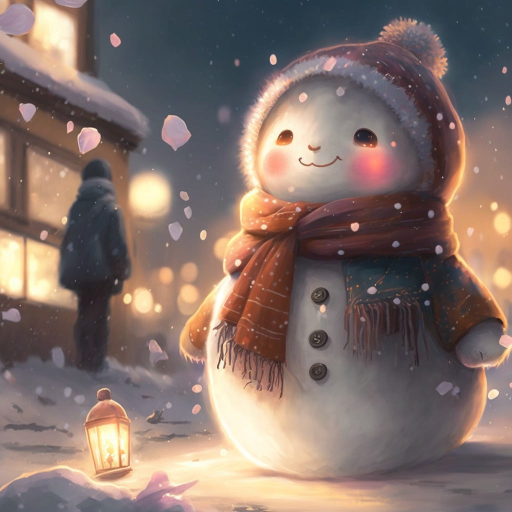 Snowman | Diamond Painting