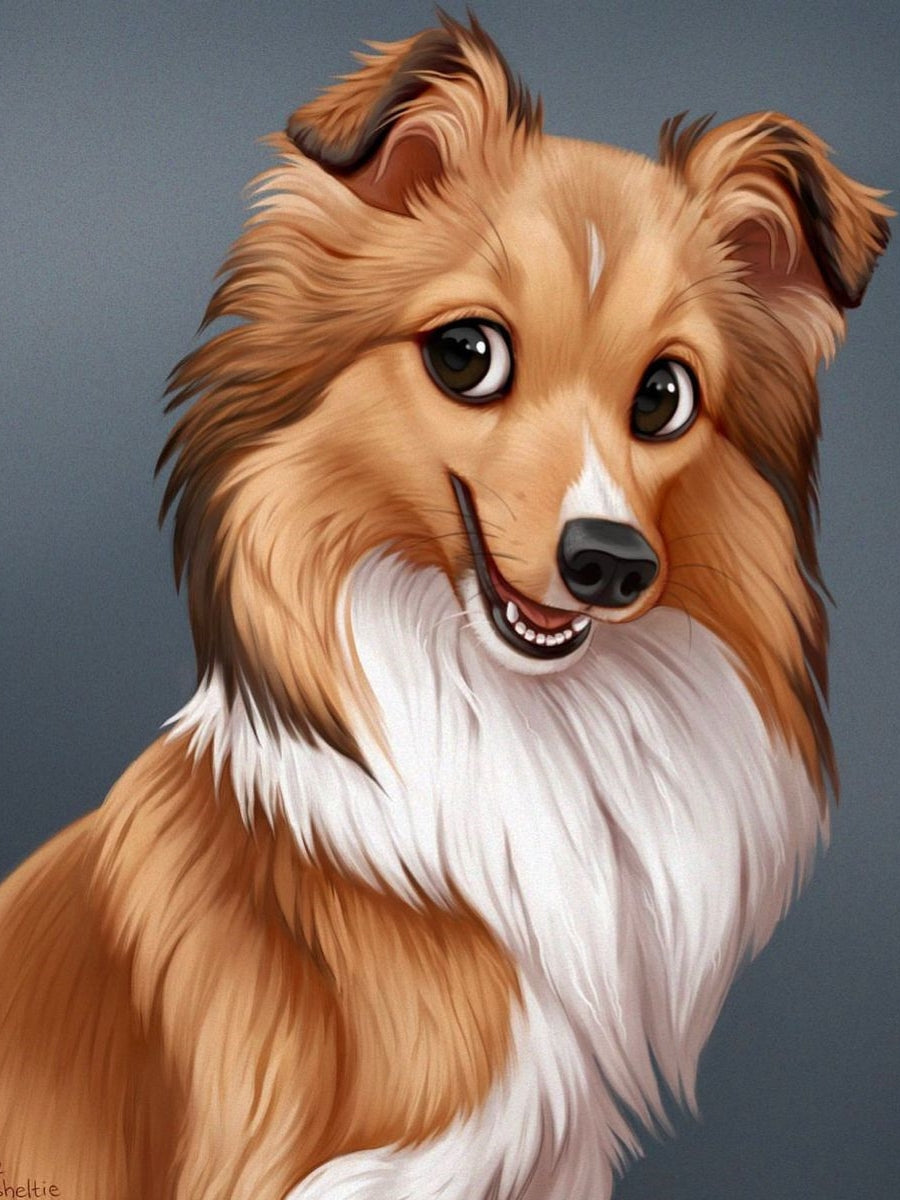 Sheltie Dog | Diamond Painting