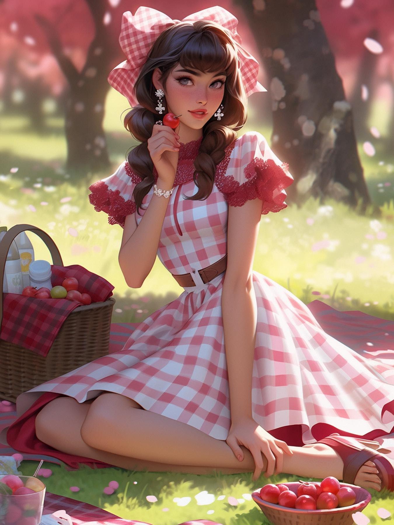Beautiful Girl | Diamond Painting
