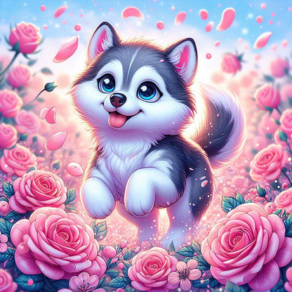 Husky Dog | Diamond Painting