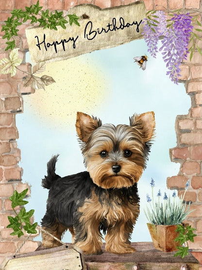 Dog Yorkie | Diamond Painting