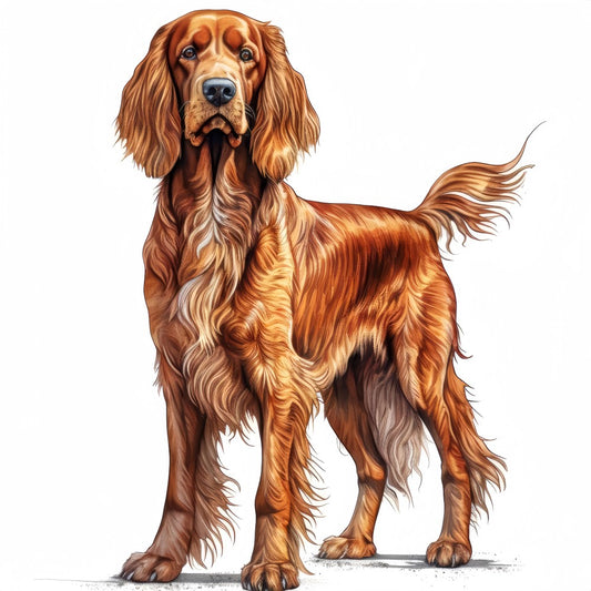 Irish Setter Dog | Diamond Painting