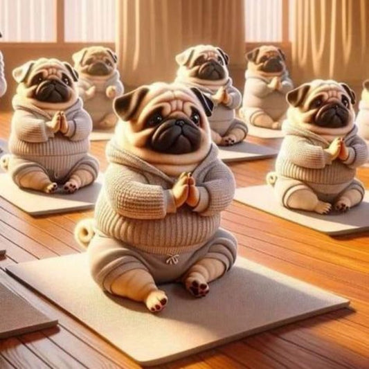 Dog Pug | Diamond Painting