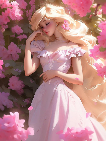 Beautiful Girl | Diamond Painting