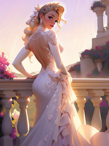 Beautiful Girl | Diamond Painting