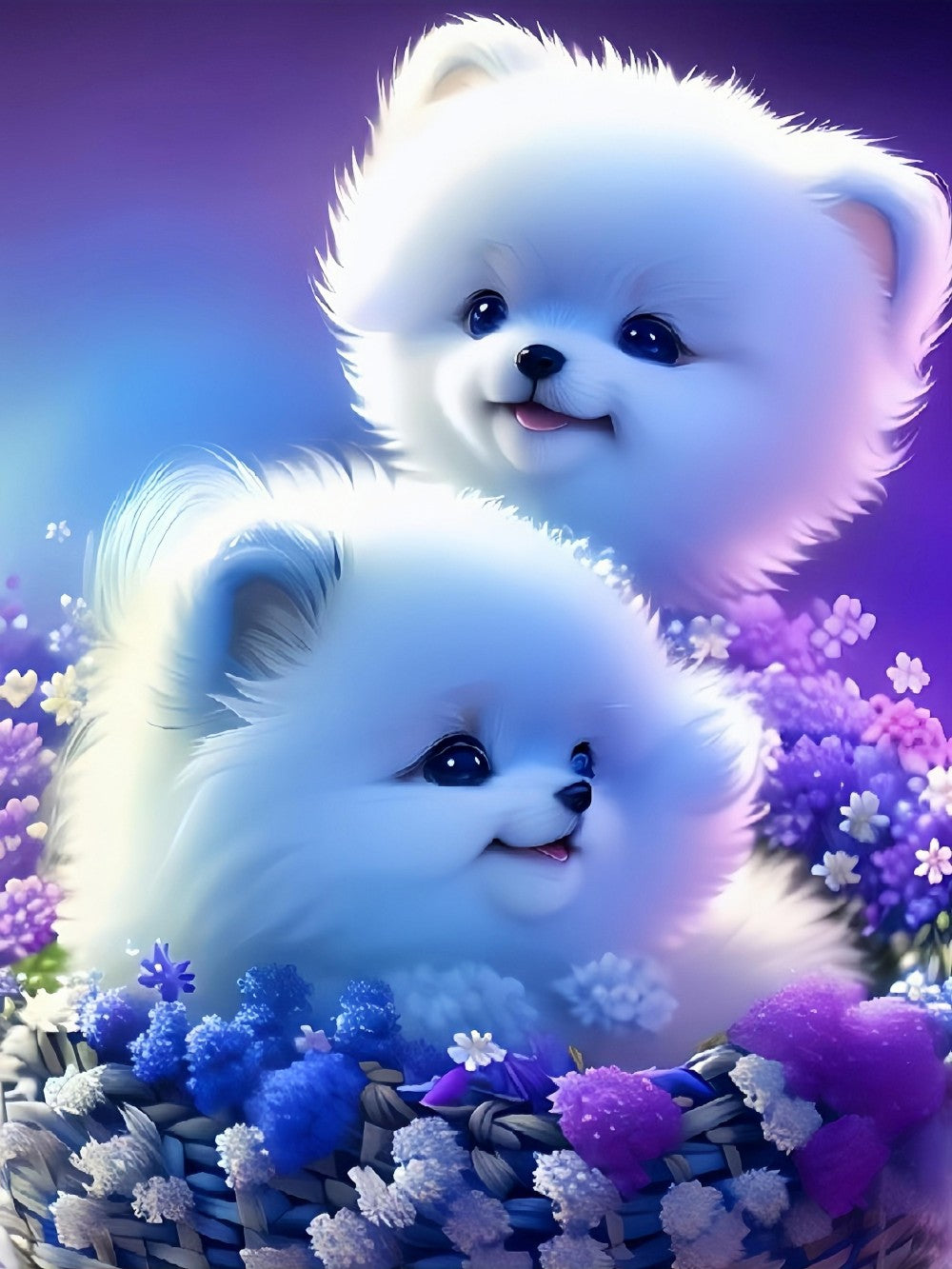 Pomeranian Dog | Diamond Painting
