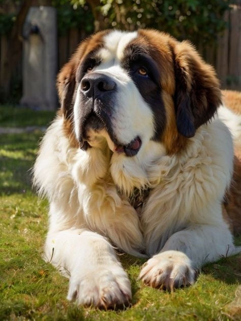 Saint Bernard Dog | Diamond Painting