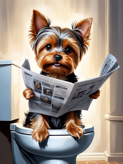 Dog Yorkie | Diamond Painting