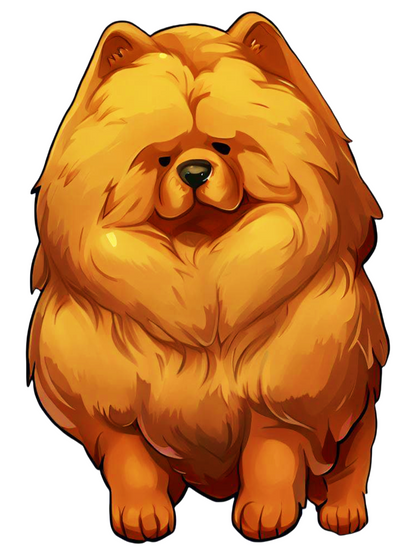 Dog Chow Chow | Diamond Painting