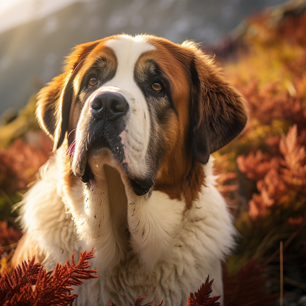 Saint Bernard Dog | Diamond Painting