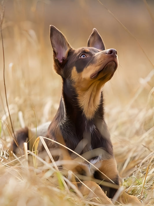 Australian Kelpie Dog | Diamond Painting