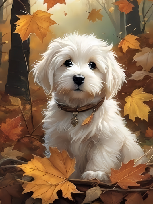 Maltese Dog | Diamond Painting