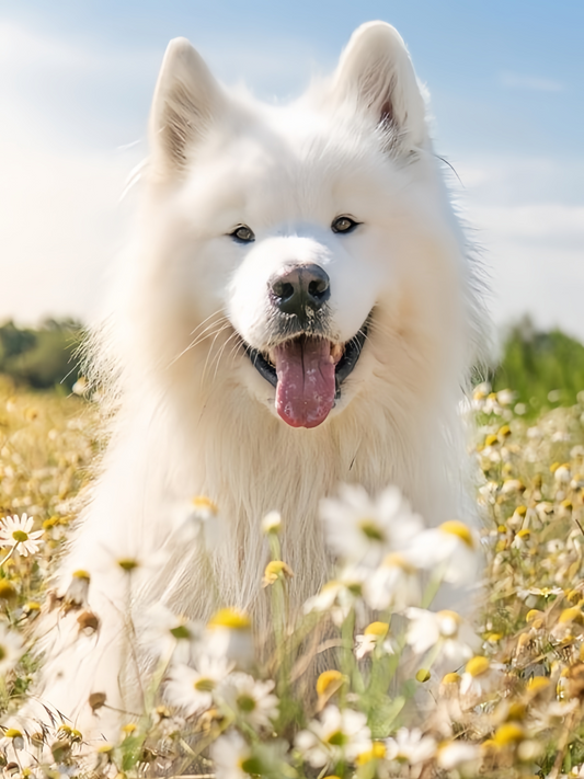 Samoyed Dog | Diamond Painting