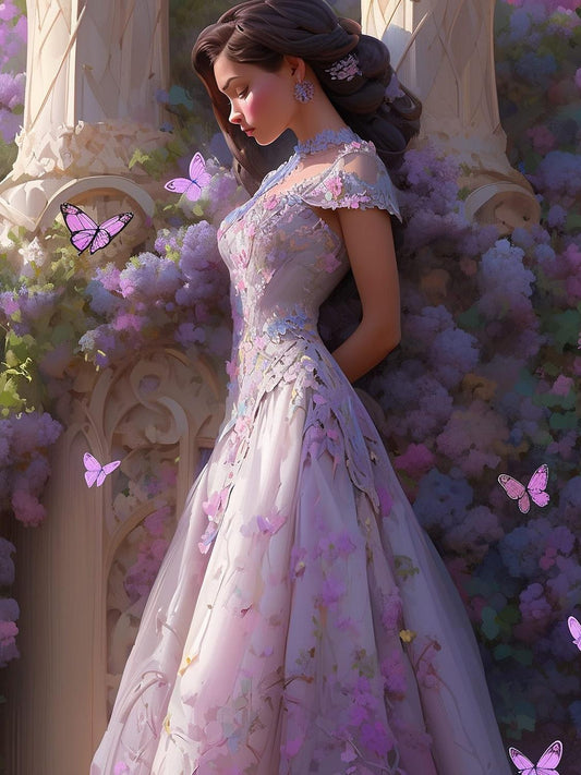Beautiful Girl | Diamond Painting