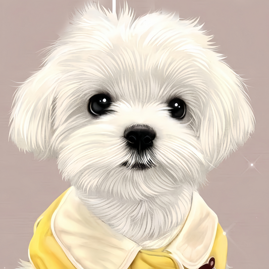 Maltese Dog | Diamond Painting