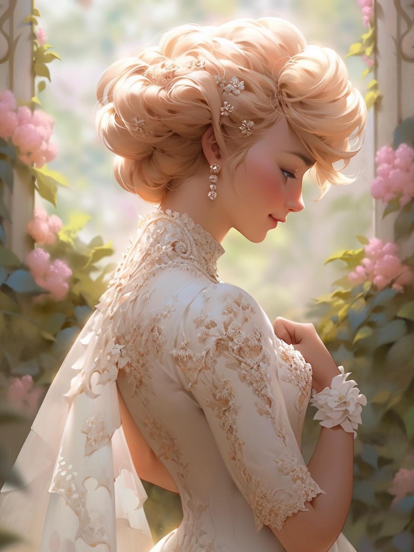 Beautiful Girl | Diamond Painting