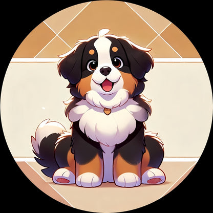 Saint Bernard Dog | Diamond Painting
