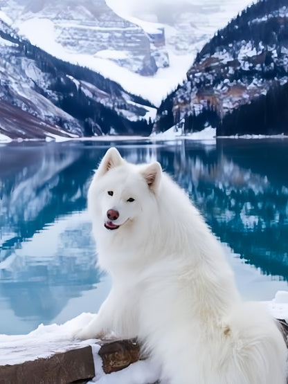 Samoyed Dog | Diamond Painting