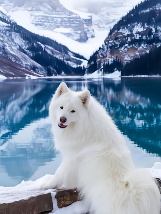 Samoyed Dog | Diamond Painting