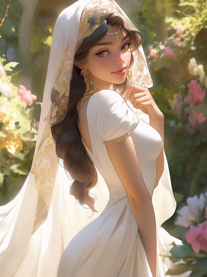 Beautiful Girl | Diamond Painting