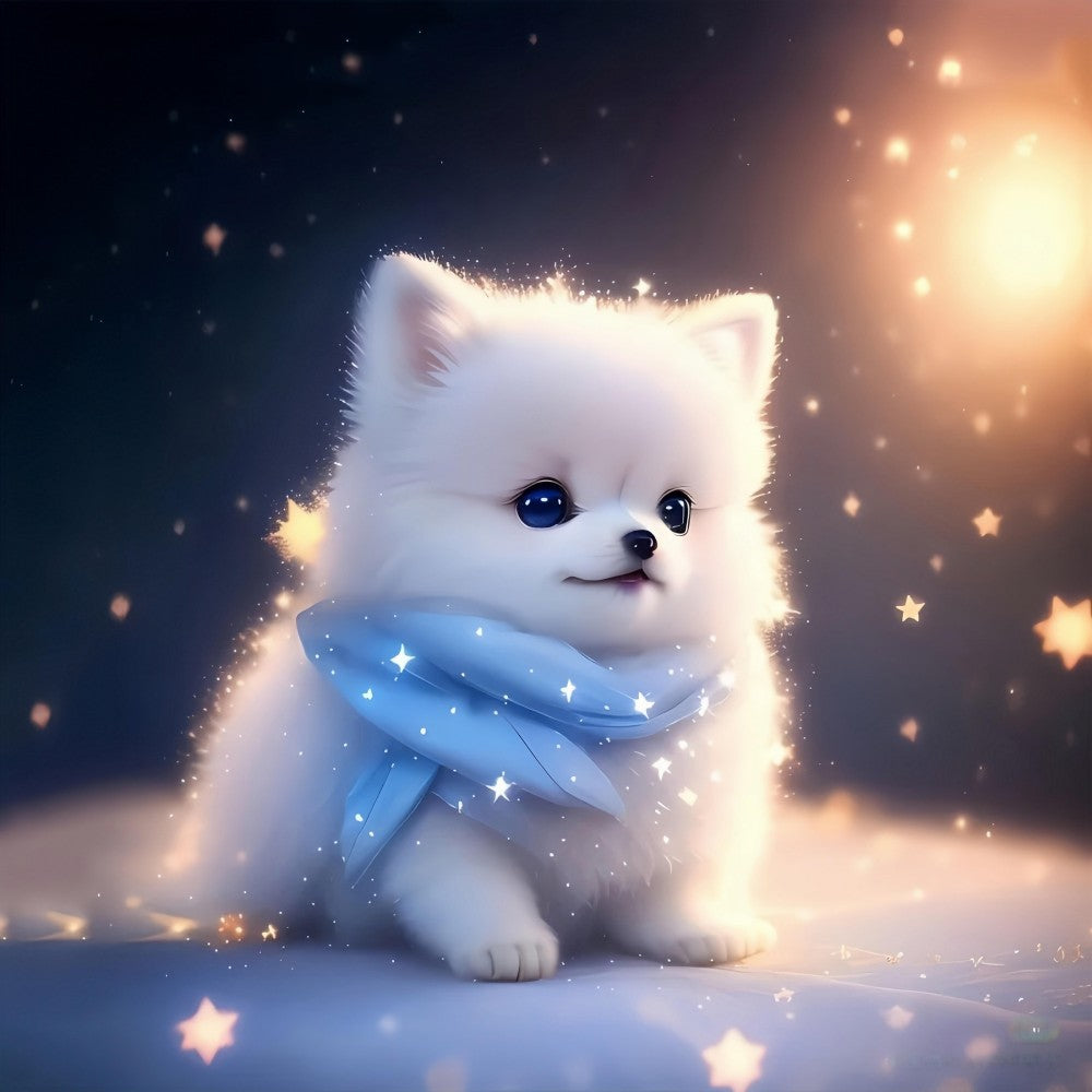 Pomeranian Dog | Diamond Painting