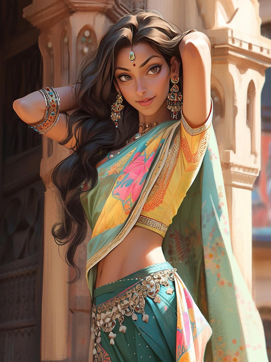 Beautiful Girl | Diamond Painting