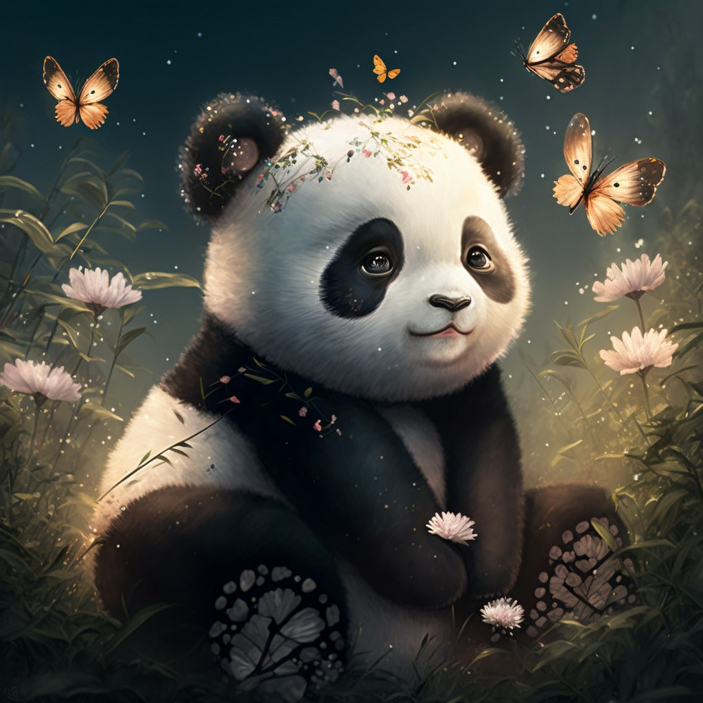 Panda | Diamond Painting