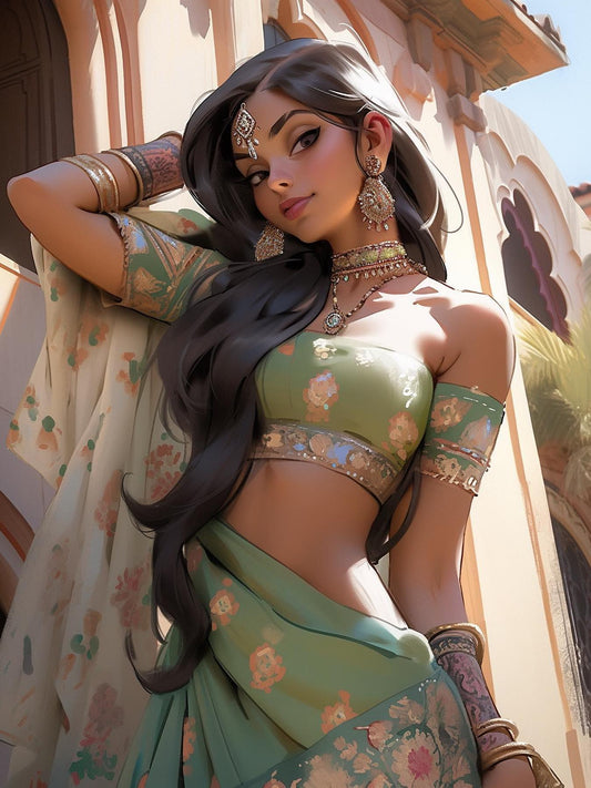 Beautiful Girl | Diamond Painting