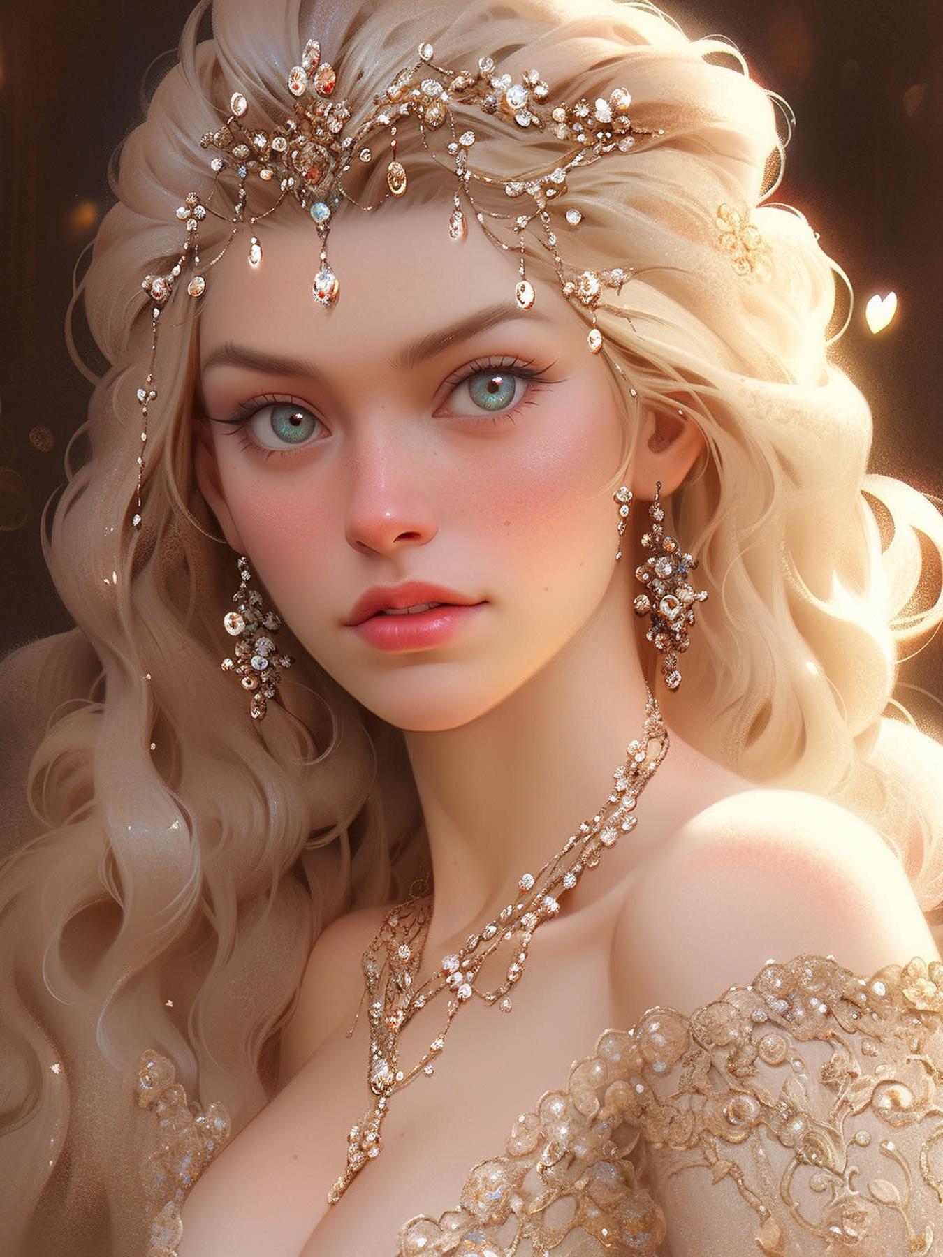 Beautiful Girl | Diamond Painting
