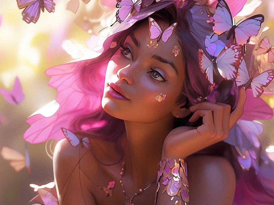 Beautiful Girl | Diamond Painting
