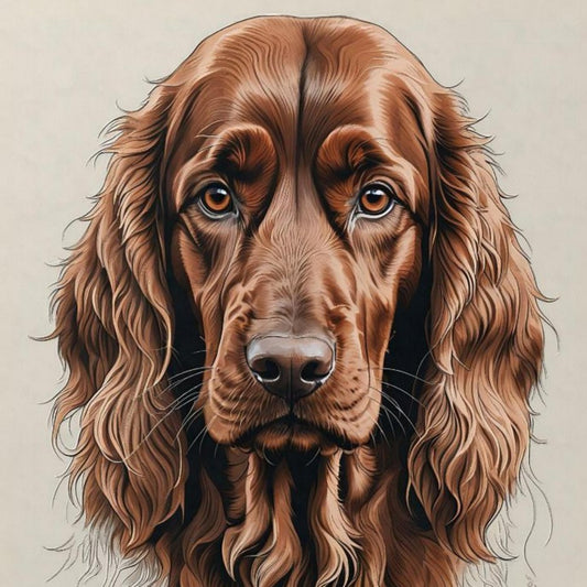 Irish Setter Dog | Diamond Painting