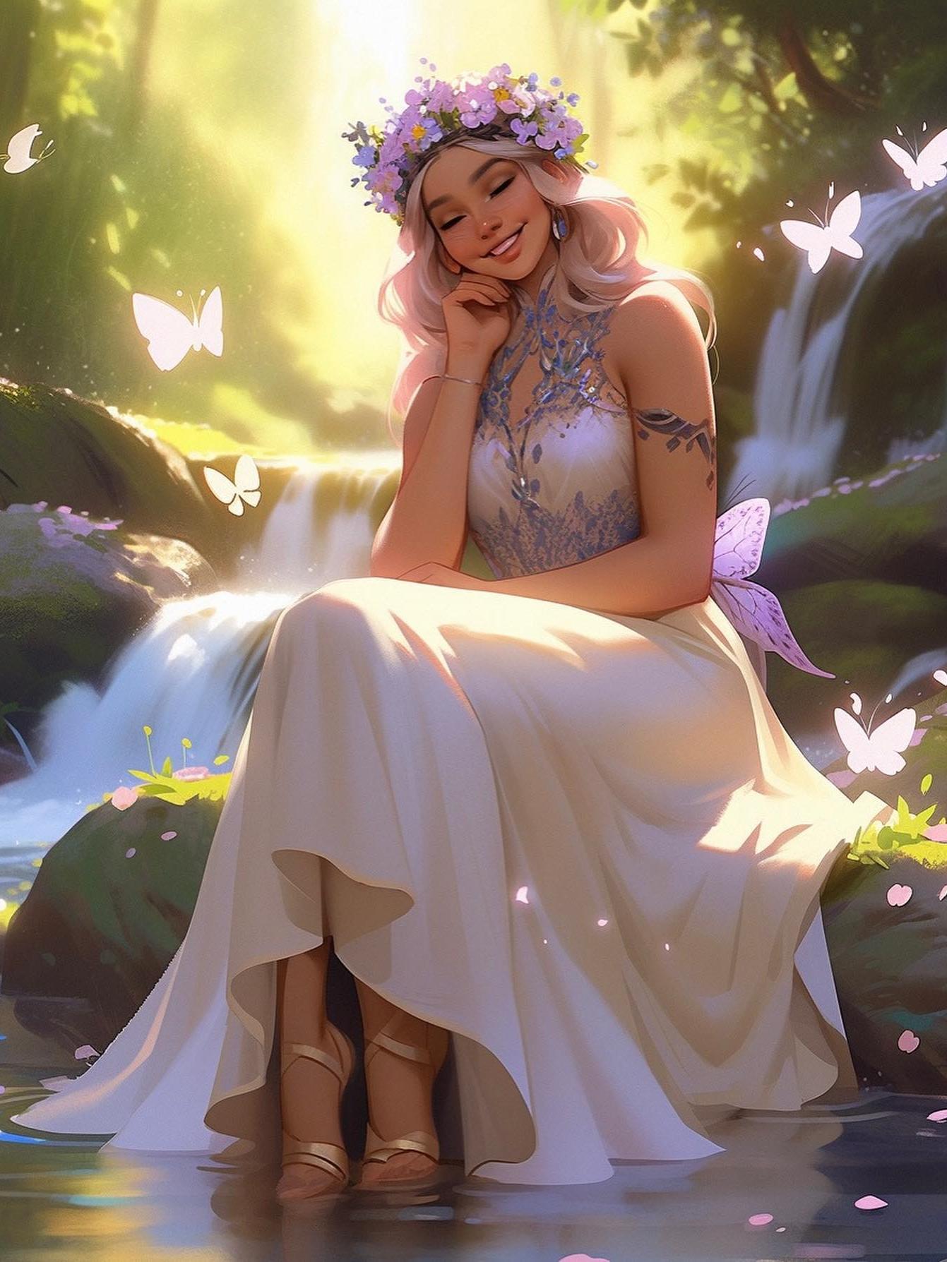 Beautiful Girl | Diamond Painting