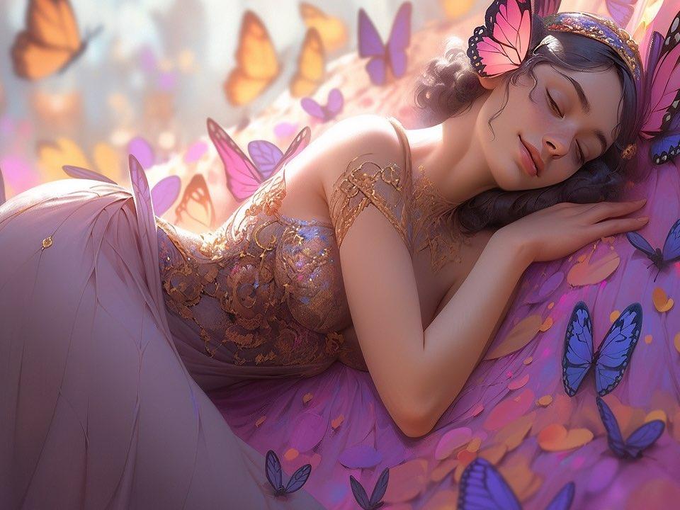 Beautiful Girl | Diamond Painting