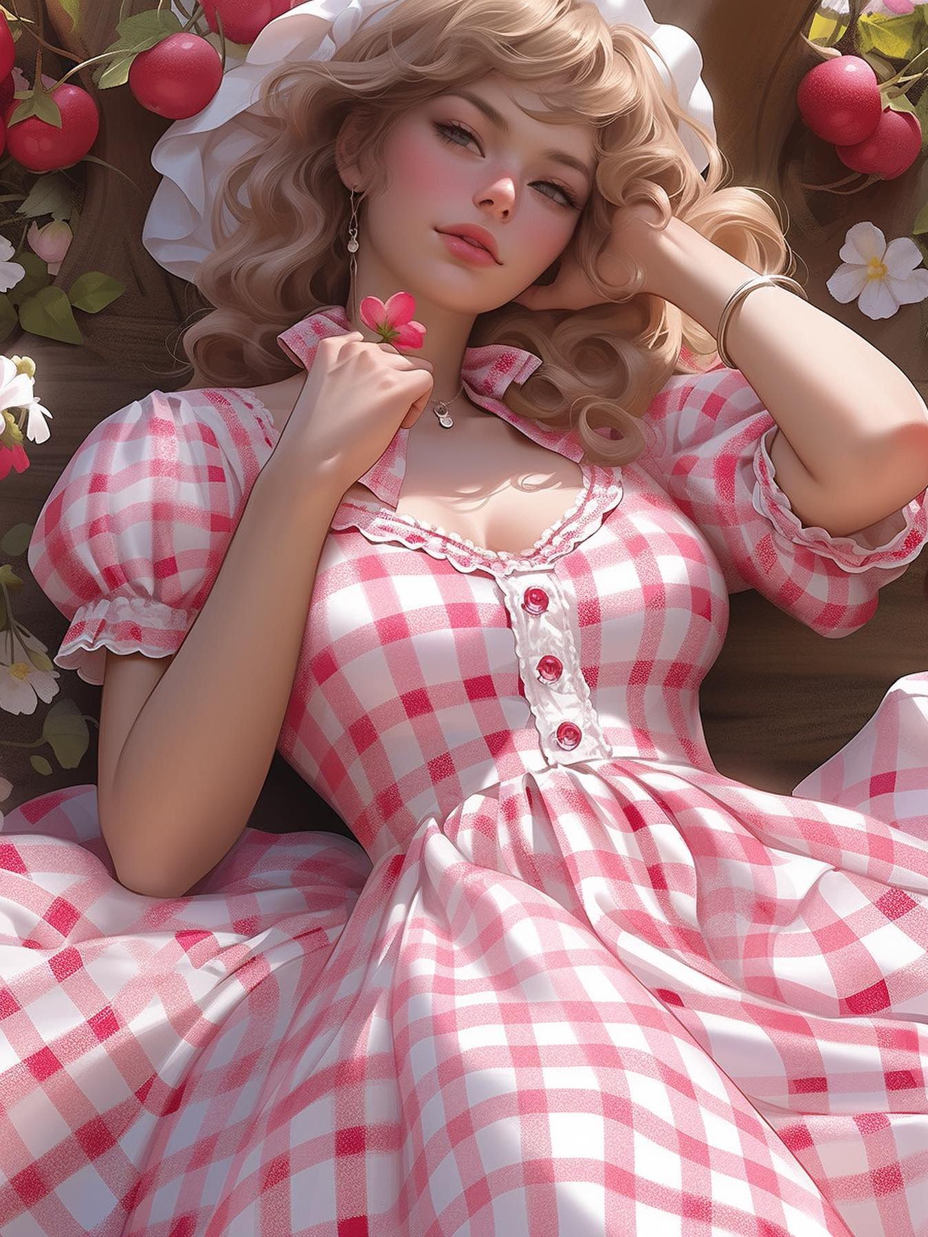 Beautiful Girl | Diamond Painting