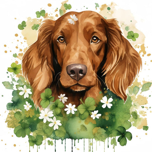 Irish Setter Dog | Diamond Painting