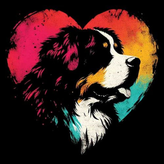 Saint Bernard Dog | Diamond Painting