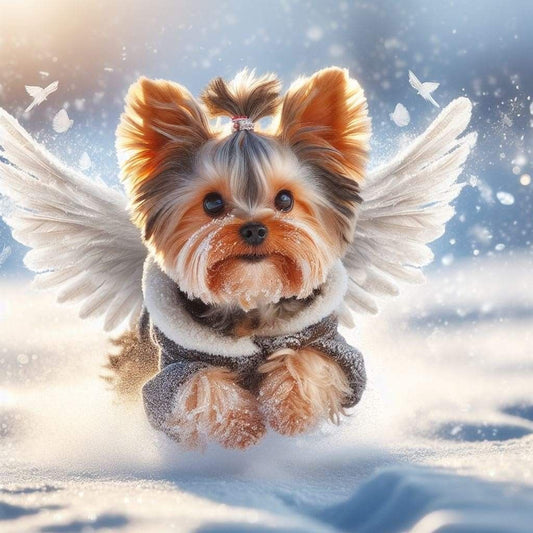Dog Yorkie | Diamond Painting