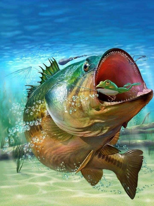 Bass Fish | Diamond Painting